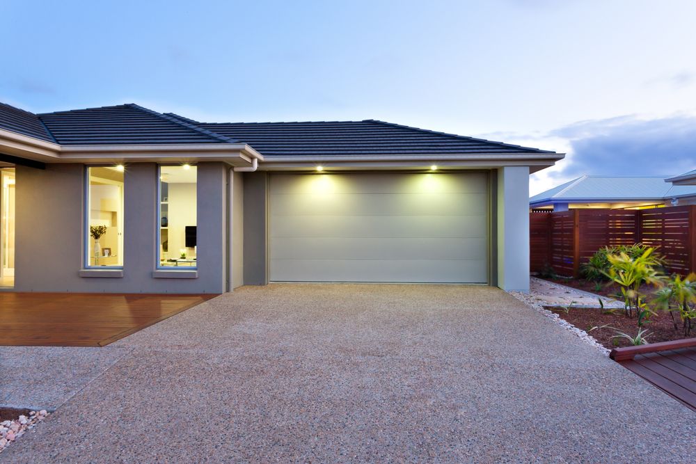 Luxury House with Garage — Garage Doors in Casuarina, NSW